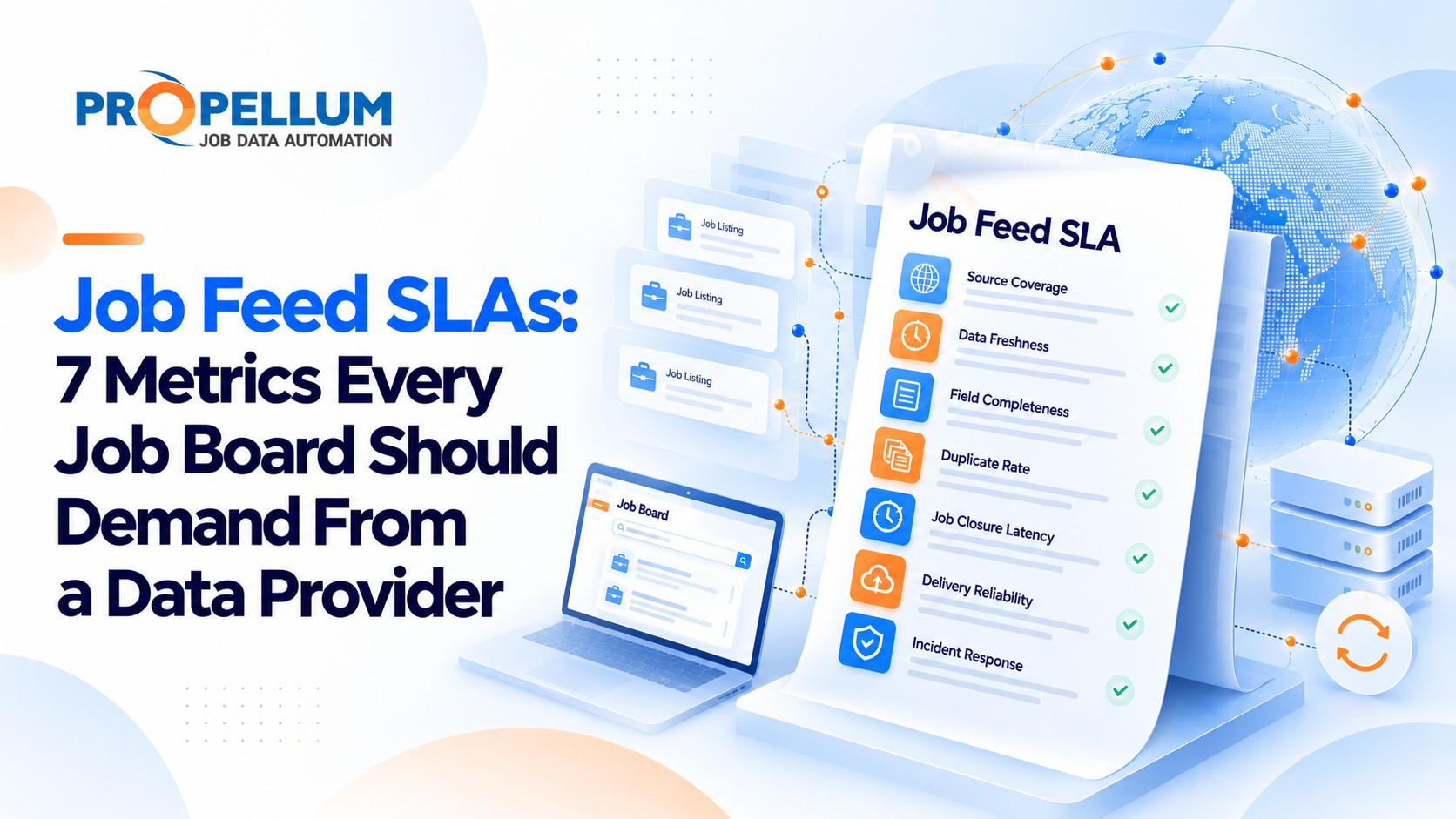 Job Feed SLAs: 7 Metrics Every Job Board Should Demand From a Data Provider